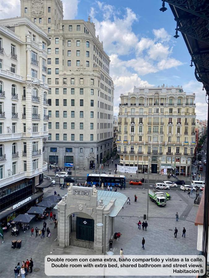 Gran Via Sol Rooms Madrid Exterior photo